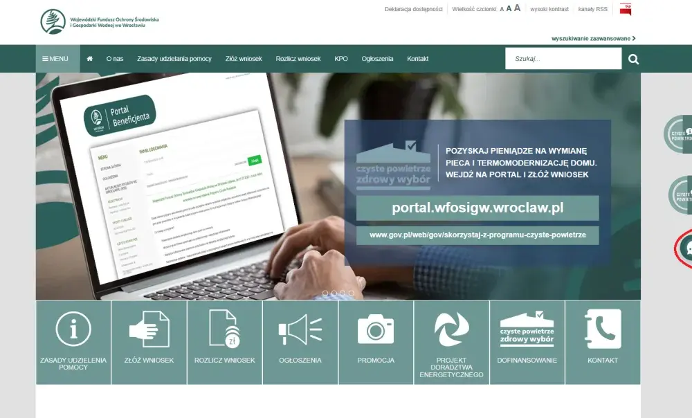 Czyste powietrze wniosek o płatność online – uniknij błędów w aplikacji