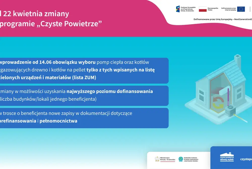 Specyfikacja do faktury czyste powietrze – uniknij najczęstszych błędów