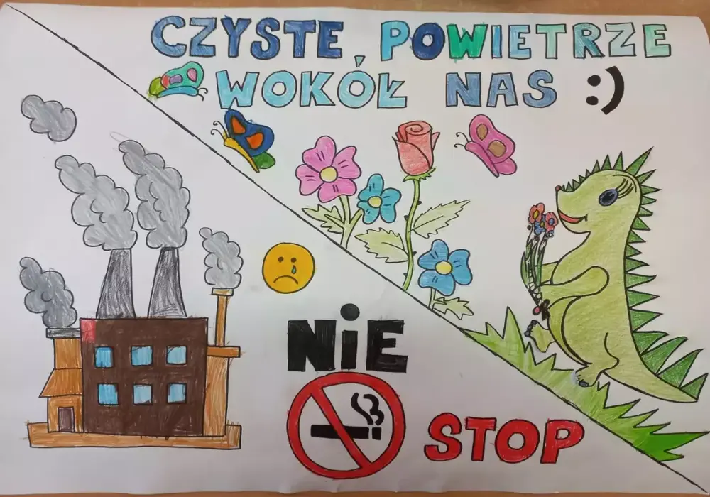 Plakaty Czyste Powietrze do pobrania – wspieraj czyste powietrze w szkołach