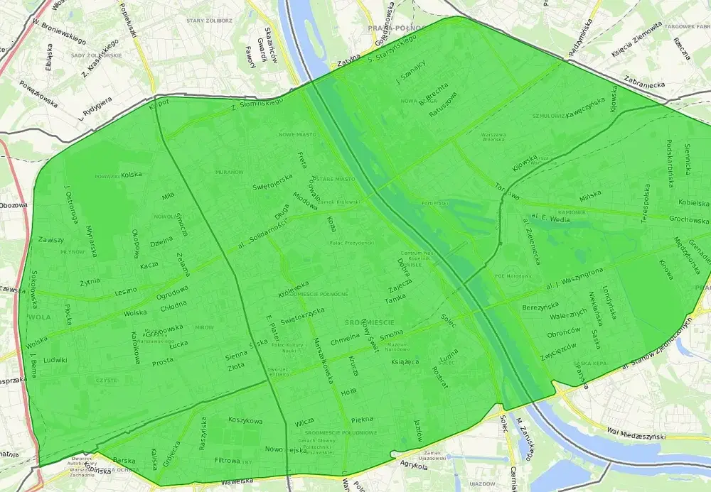Strefa czystego powietrza Warszawa - co musisz wiedzieć o przepisach