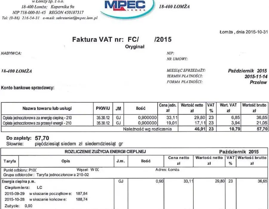 Czyste powietrze faktury wstecz: jakie faktury są akceptowane?