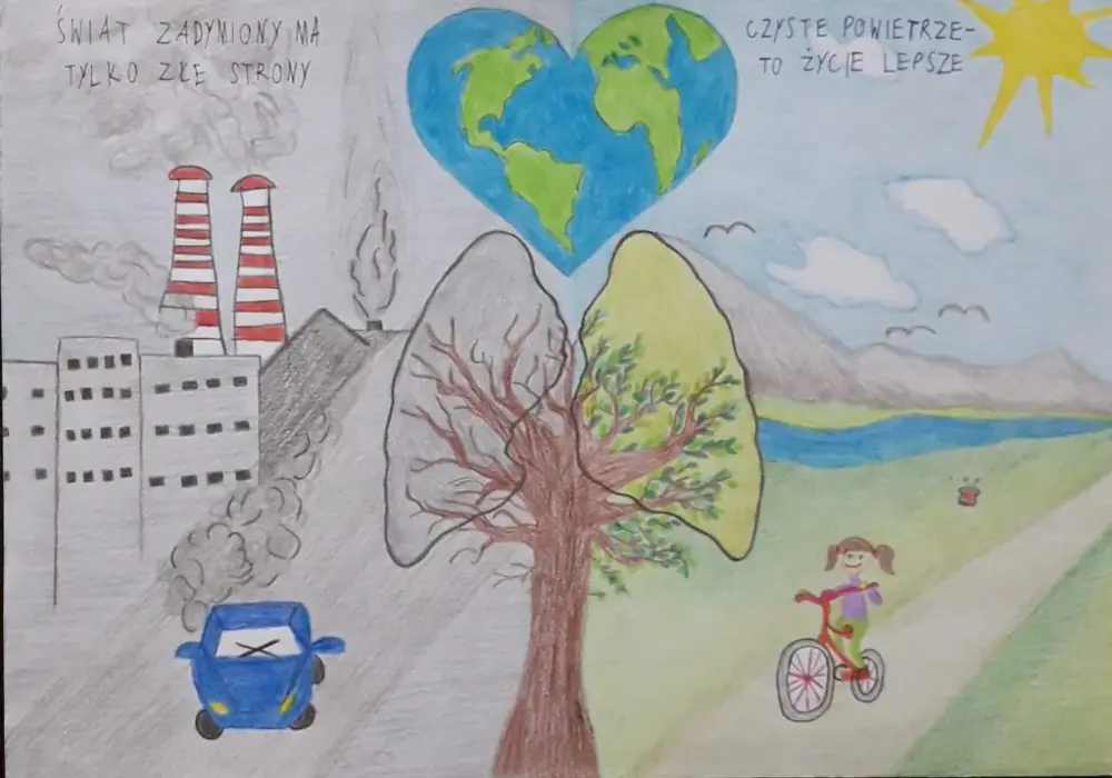 Jak dbać o czyste powietrze plakat - praktyczne pomysły i porady
