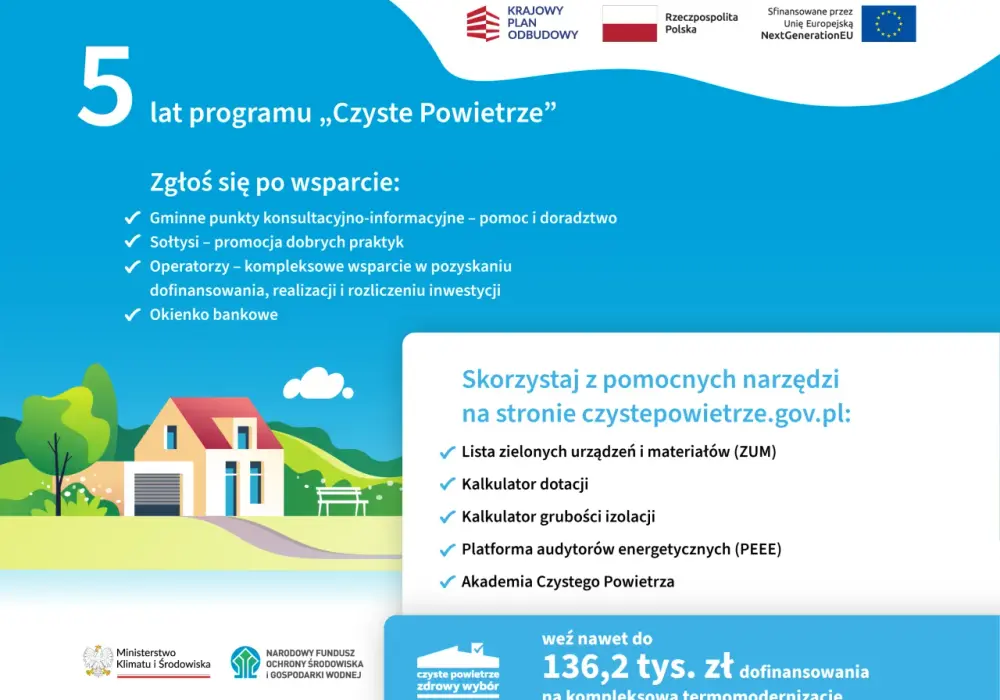 Portal beneficjenta czyste powietrze - zmiany w aplikacji i nowe zasady