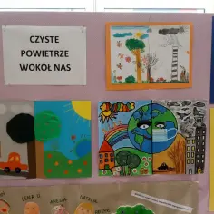 Czyste powietrze wokół nas plakat - inspiracje i przykłady dla dzieci