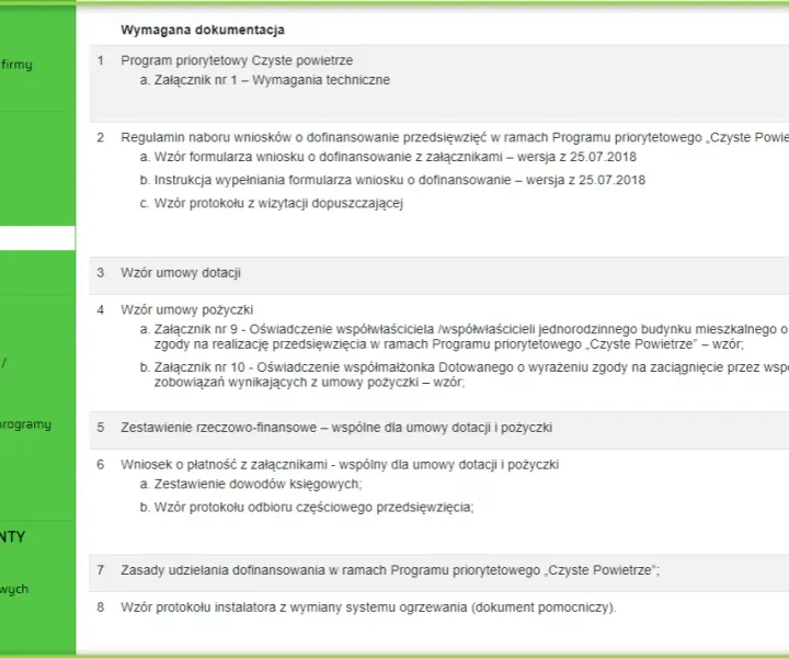 Jak poprawnie wypełnić protokół odbioru w programie czyste powietrze