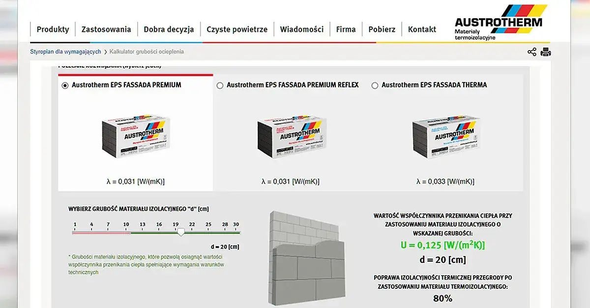 Zdjęcie Oblicz grubość styropianu w programie Czyste Powietrze i oszczędzaj