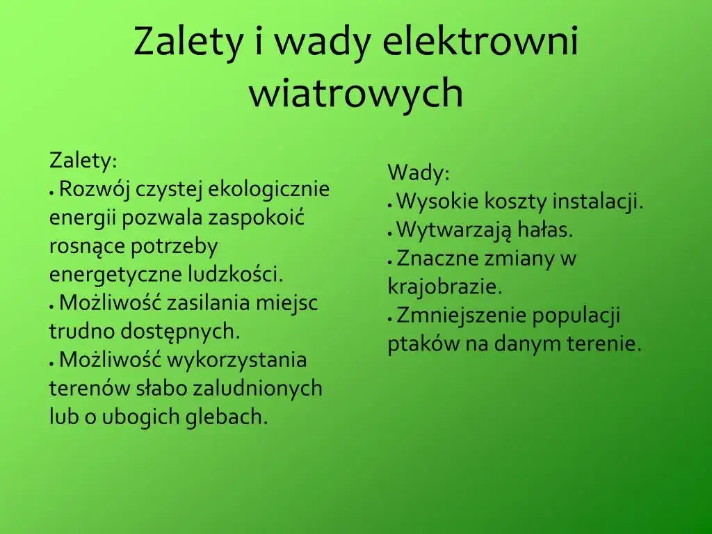 Zdjęcie Wady i zalety energii wiatrowej – co warto wiedzieć przed decyzją?