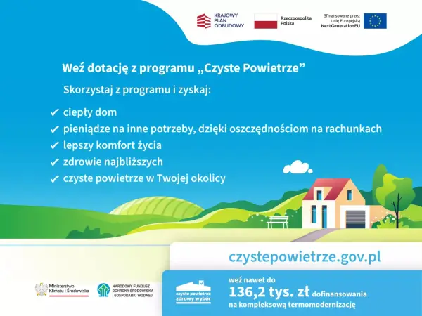 Czyste powietrze Katowice: jak uzyskać wypłatę środków na dotacje